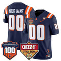 NCAA Illinois Fighting Illini 2025 Cheez-It Citrus Bowl Patch Vapor Limited Jersey - Custom