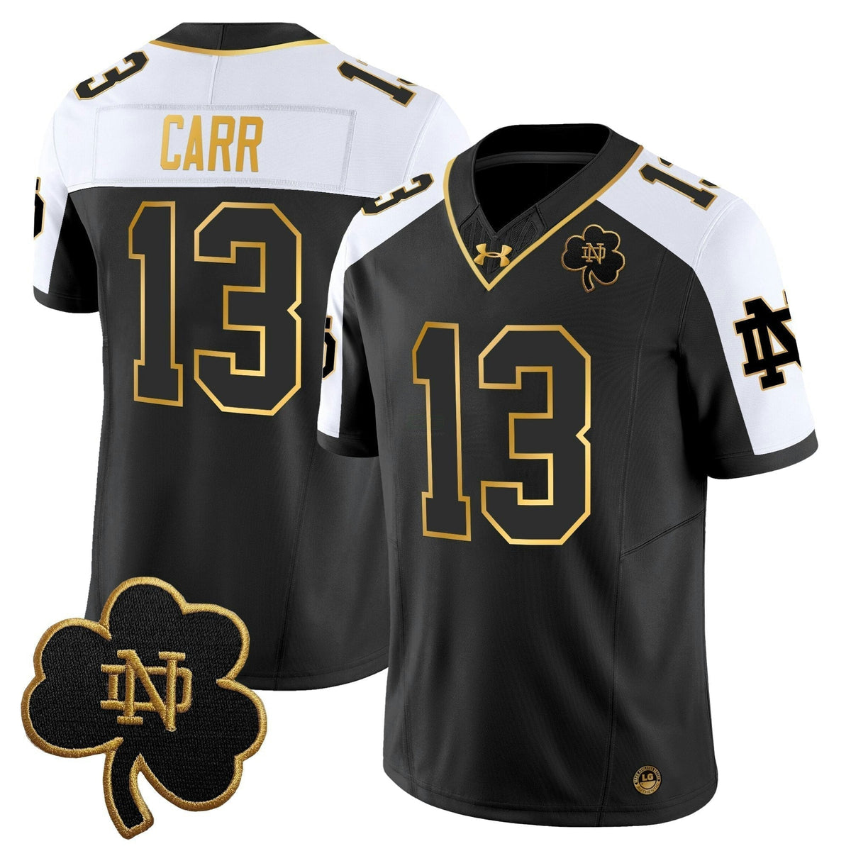 NCAA Notre Dame Fighting Irish 2025 Gold Vapor Limited Jersey
