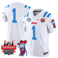 NCAA 2025 Gator Bowl Patch Vapor Limited Jersey