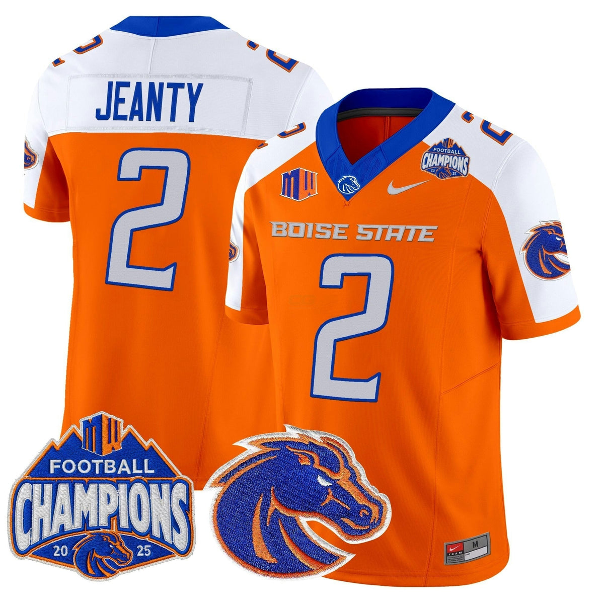 NCAA 2025 Mountain West Football Champions Vapor Limited Jersey