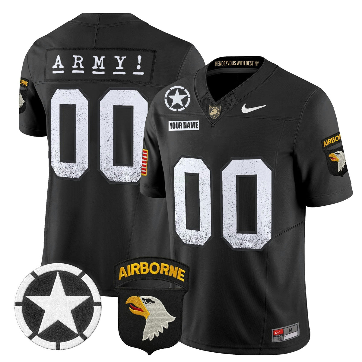 NCAA 2025 Screaming Eagles Vapor Limited Jersey - Custom