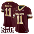 NCAA Texas State Bobcats 2025 Vapor Limited Jersey