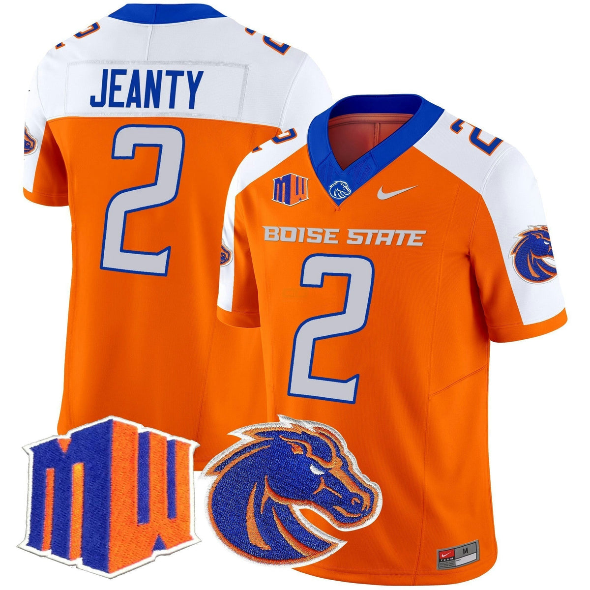 NCAA Boise State Broncos 2025 Vapor Limited Jersey