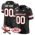 NCAA Louisville Cardinals 2025 Vapor Limited Jersey - Custom