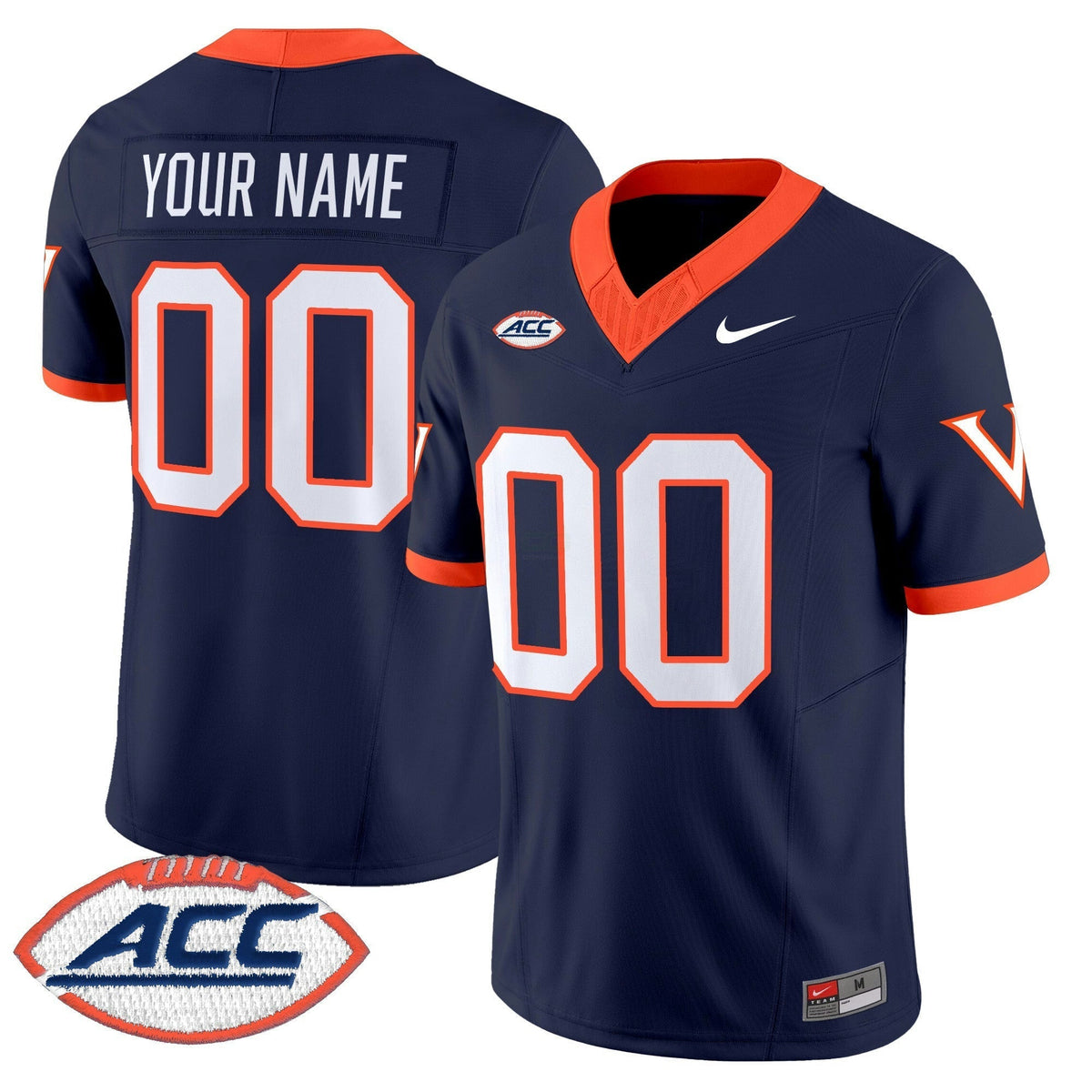 NCAA Virginia Cavaliers 2025 Vapor Limited Jersey - Custom
