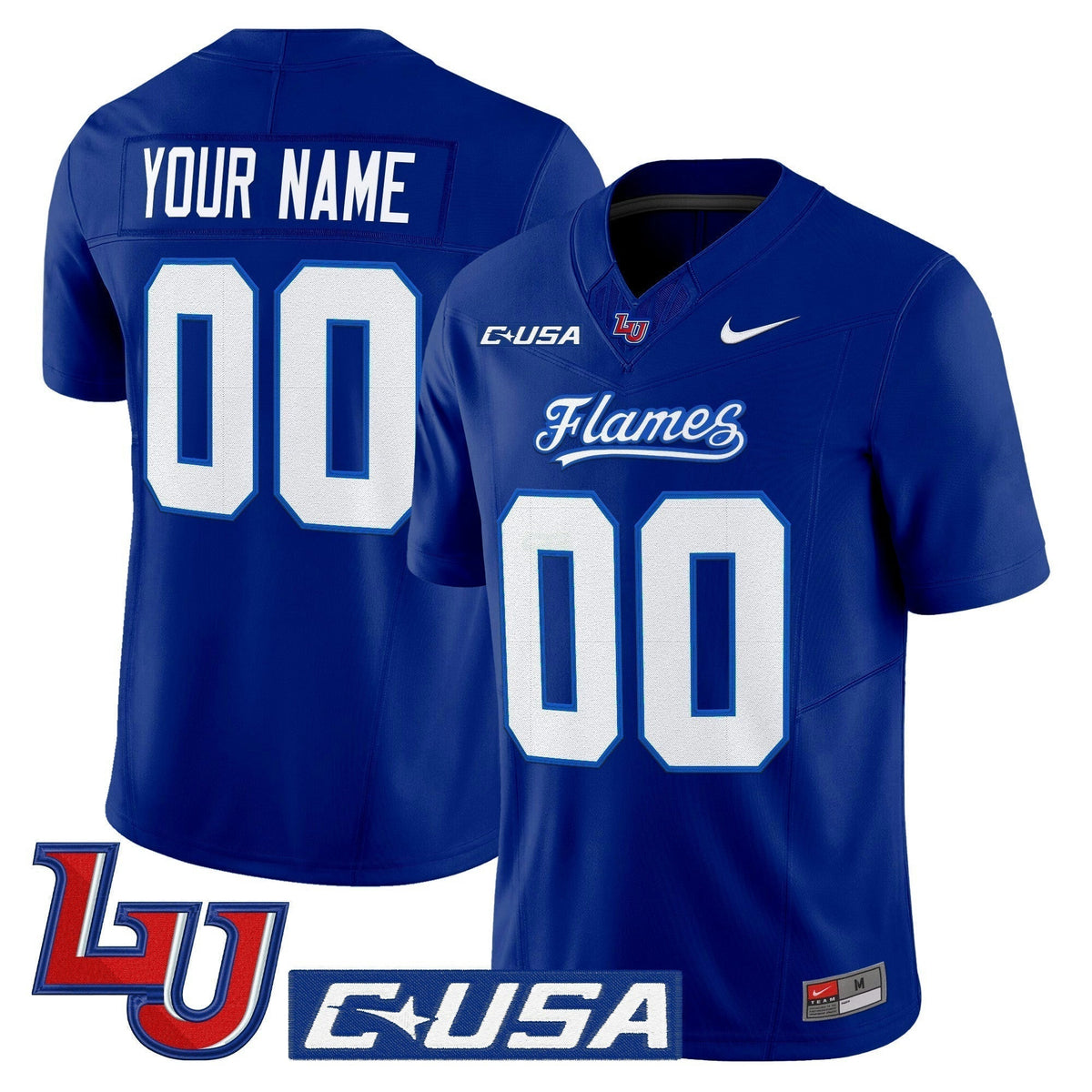 NCAA Liberty Flames 2025 Vapor Limited Jersey - Custom