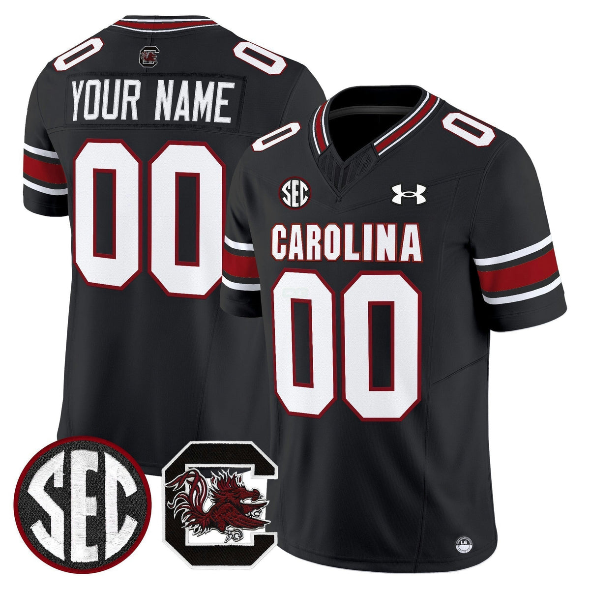 NCAA South Carolina Gamecocks 2025 Vapor Limited Jersey - Custom