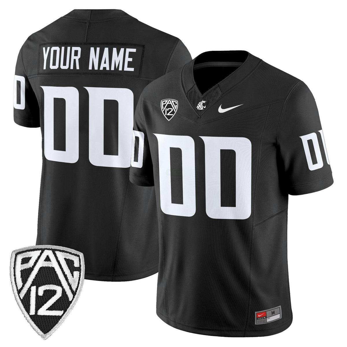 NCAA Washington State Cougars 2025 Vapor Limited Jersey - Custom