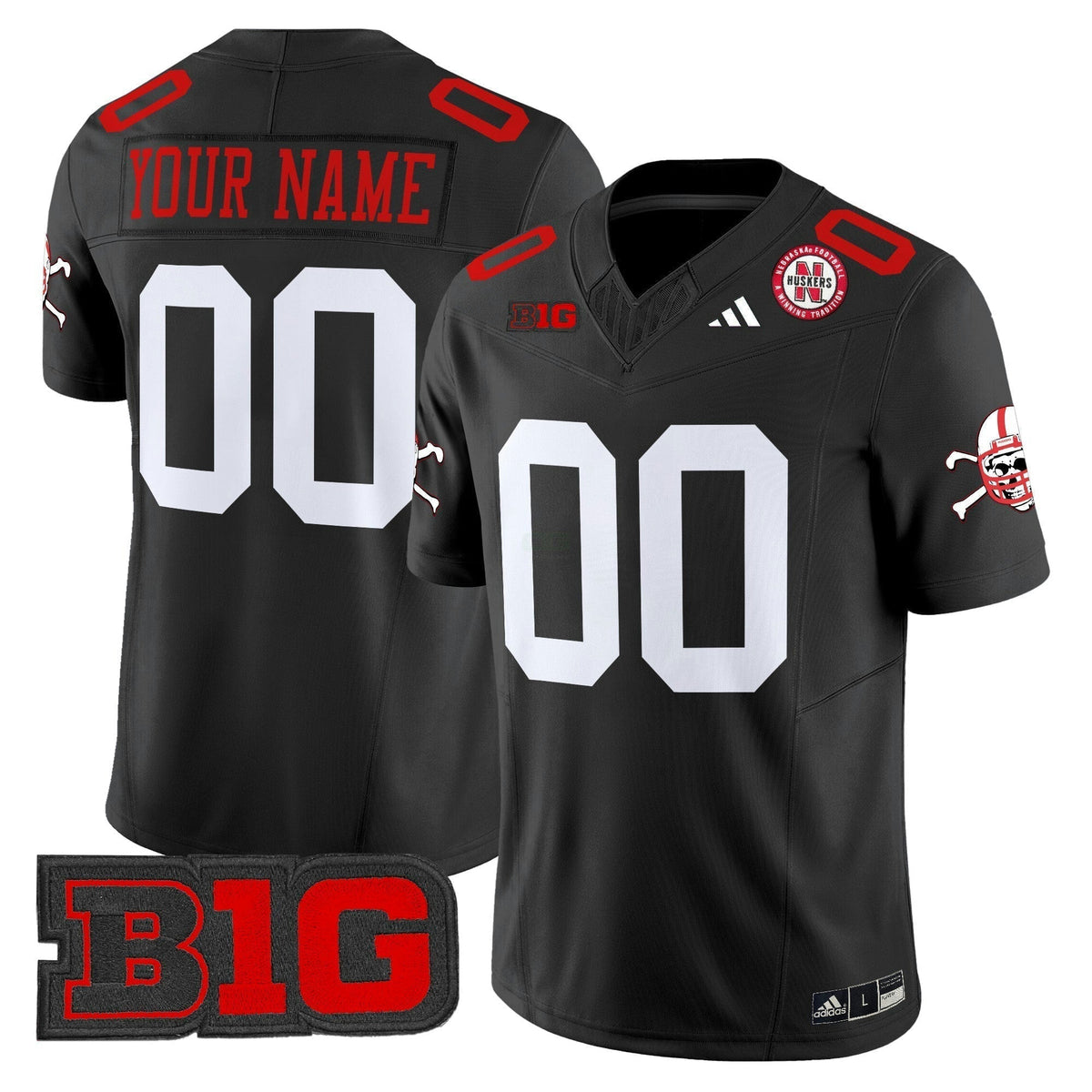 NCAA Nebraska Cornhuskers 2025 Vapor Limited Jersey - Custom