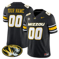 NCAA Missouri Tigers 2025 Vapor Limited Jersey - Custom