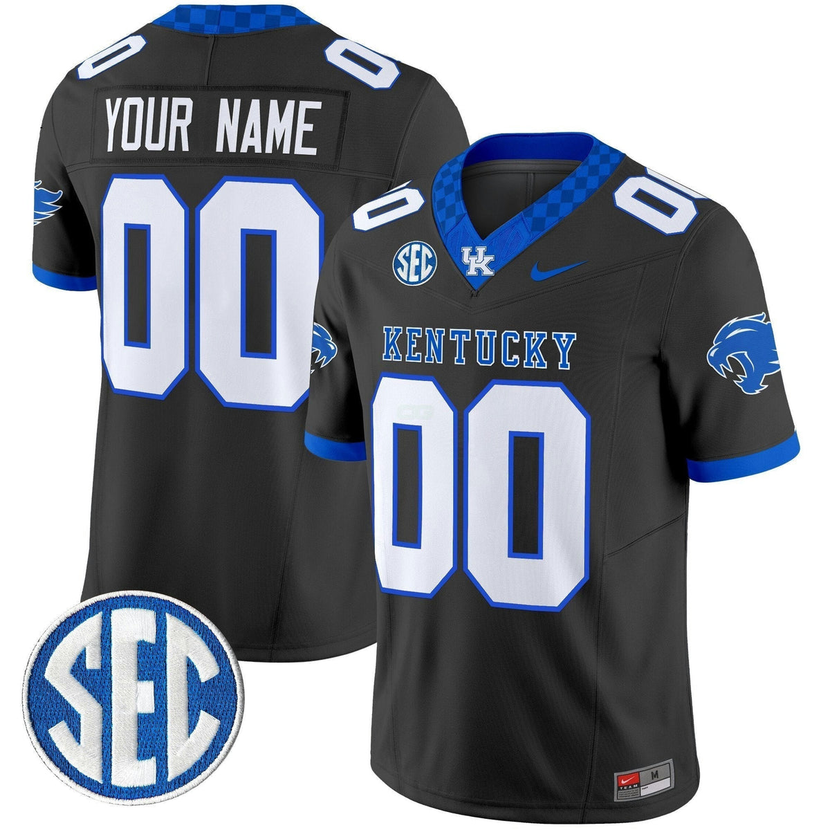 NCAA Kentucky Wildcats 2025 Vapor Limited Jersey - Custom