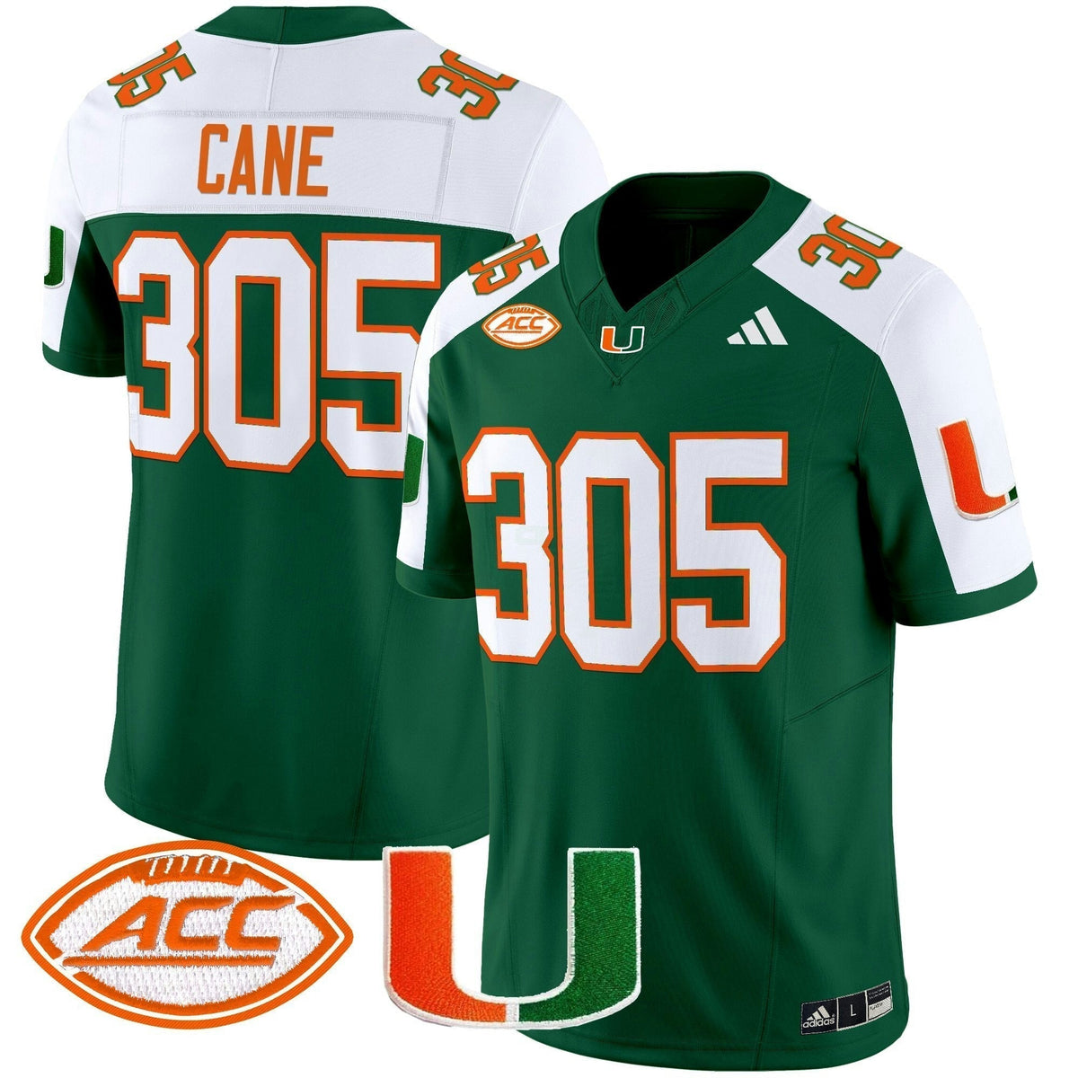 NCAA Miami Hurricanes 2025 Vapor Limited Jersey