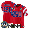 NCAA "America250 Edition" Vapor Limited Jersey - 2026 College Football Playoff Final Patch