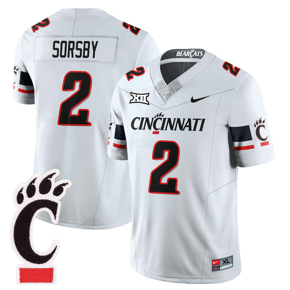 Jersey NCAA Cin BCATS Football 2025 Uniform