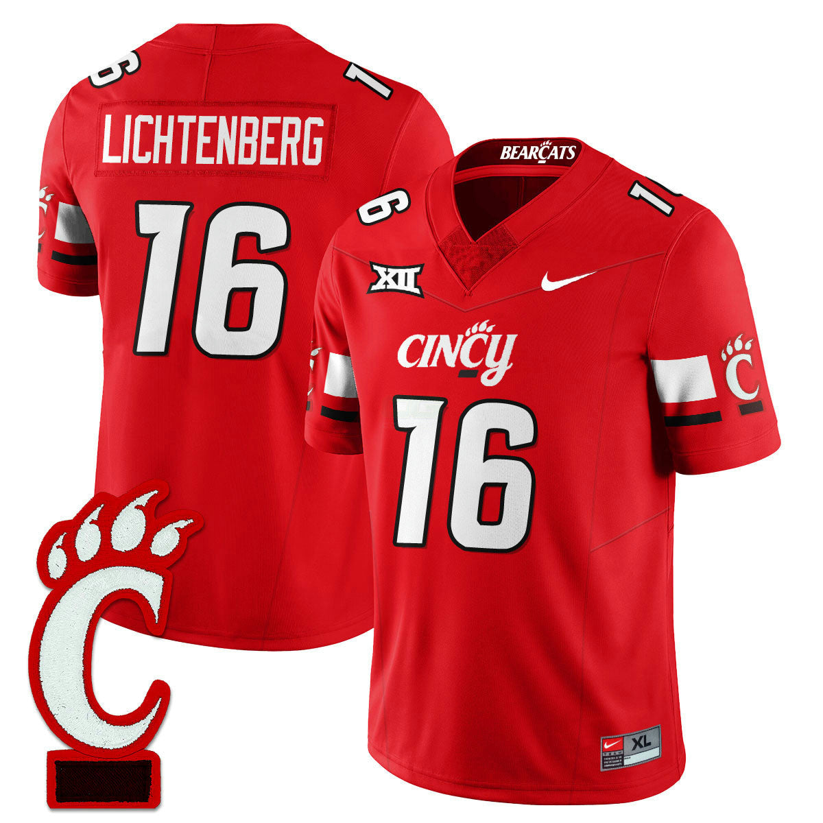 Jersey NCAA Cin BCATS Football 2025 Uniform
