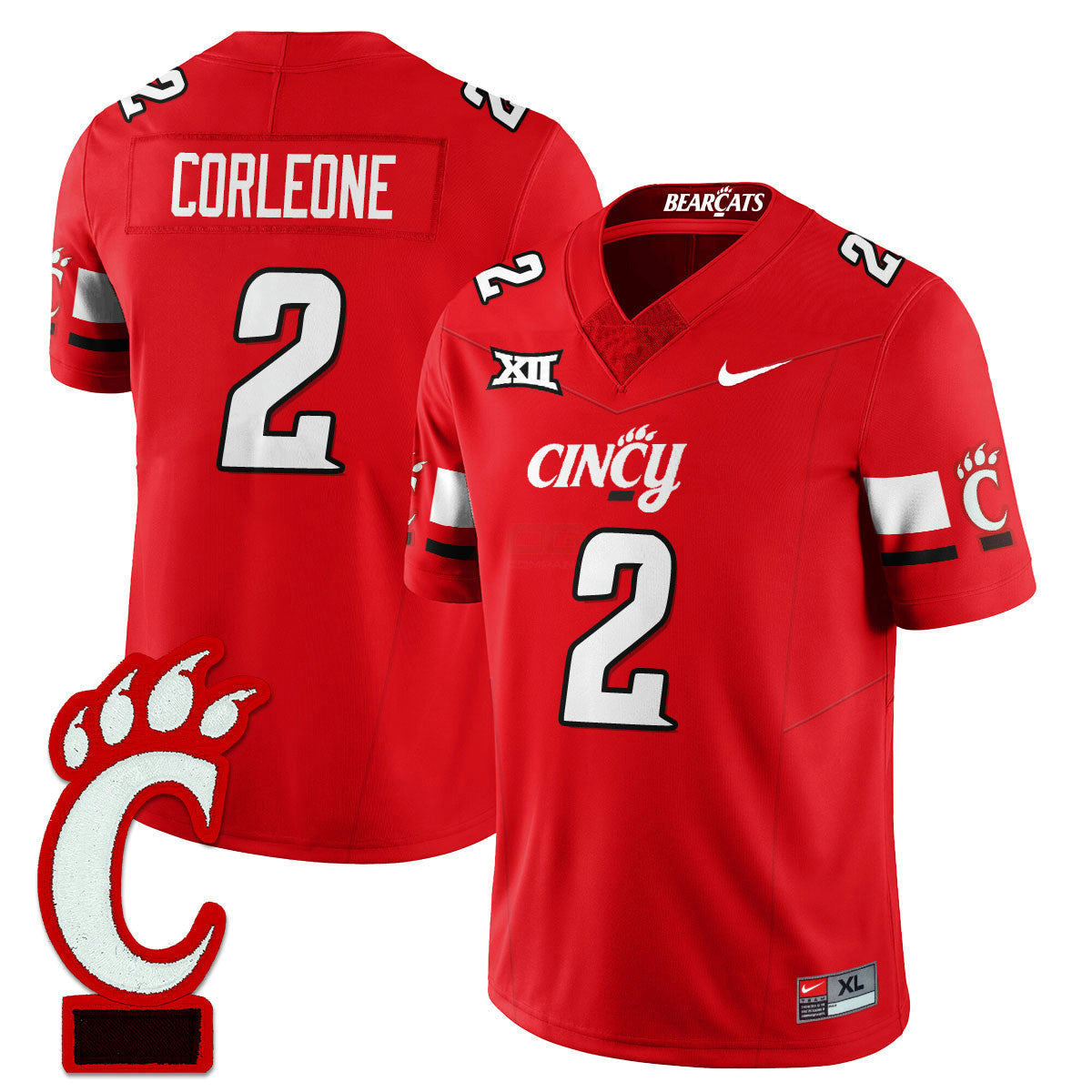 Jersey NCAA Cin BCATS Football 2025 Uniform