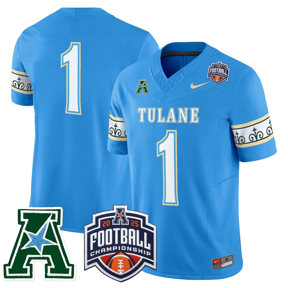NCAA 'City Edition' Vapor Limited Jersey - 2025 American Athletic Conference Championship Patch