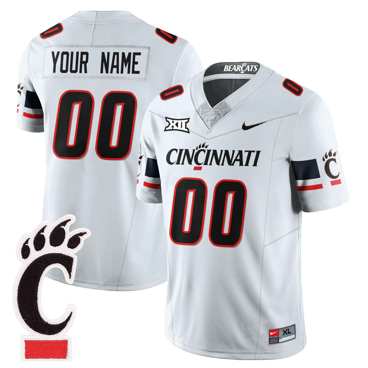 Jersey NCAA Custom Cin BCATS Football 2025 Uniform