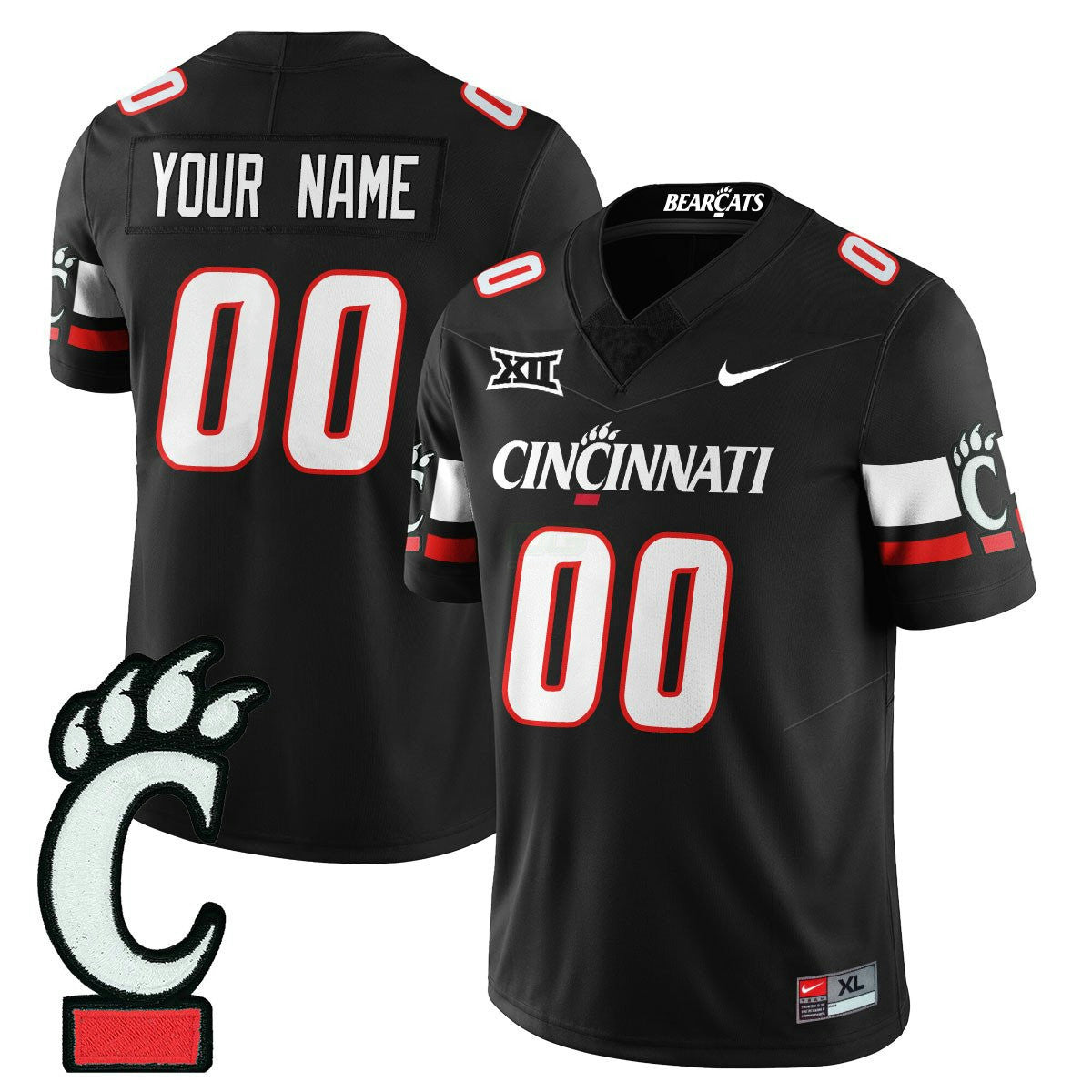 Jersey NCAA Custom Cin BCATS Football 2025 Uniform