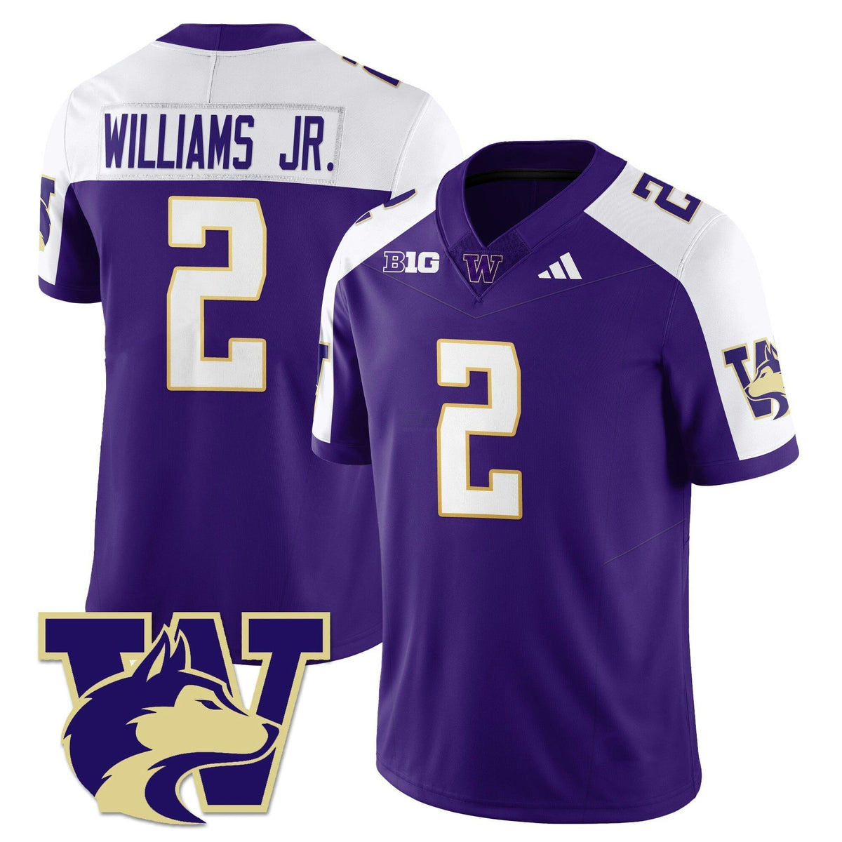 NCAA Washington Huskies Football 2025 Vapor Limited Jersey