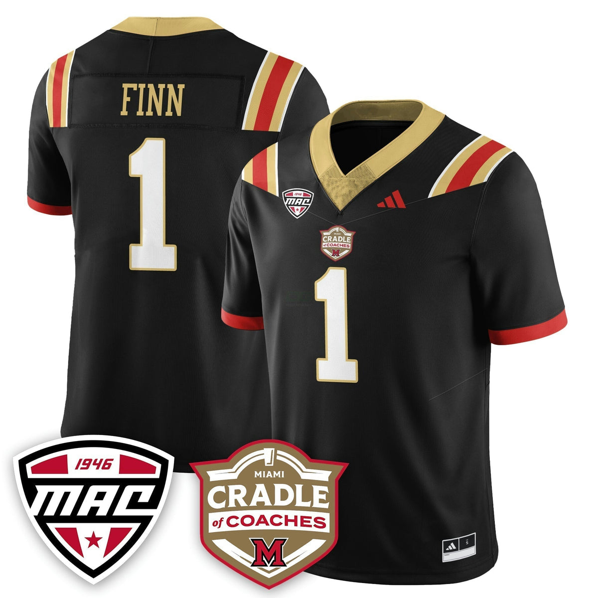 NCAA Miami OH RedHawks Football "Cradle of Coaches" Vapor Limited Jersey - Josh Ringer