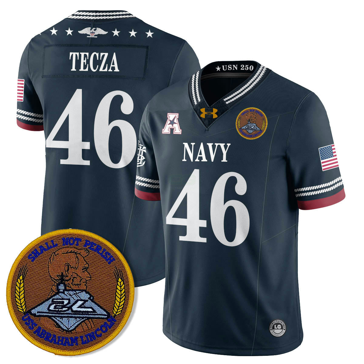 NCAA Honoring the 250th Anniversary of the United States Navy Jersey