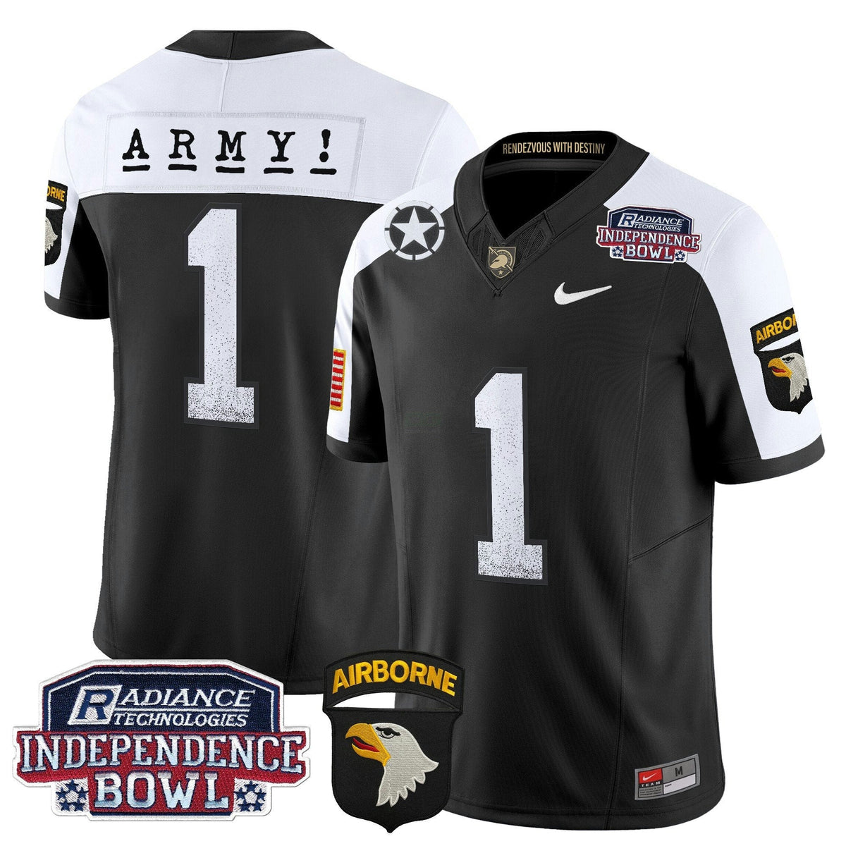 NCAA Independence Bowl Patch 2024 Vapor Limited Jersey
