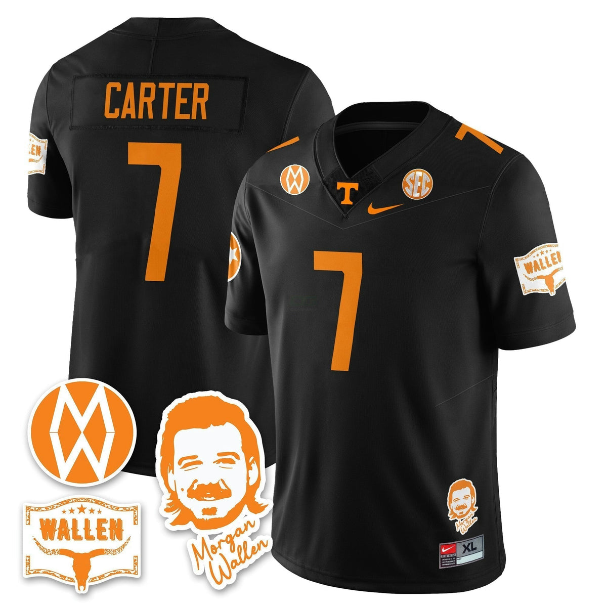 NCAA Morgan Wallen 2025 Jersey