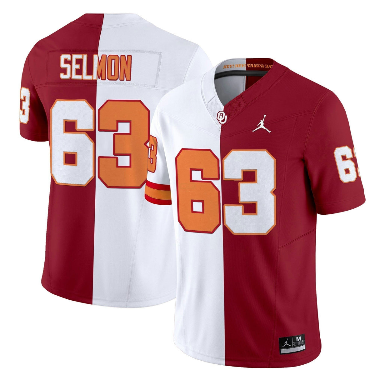 NCAA Oklahoma Sooners Split Vapor Limited Jersey