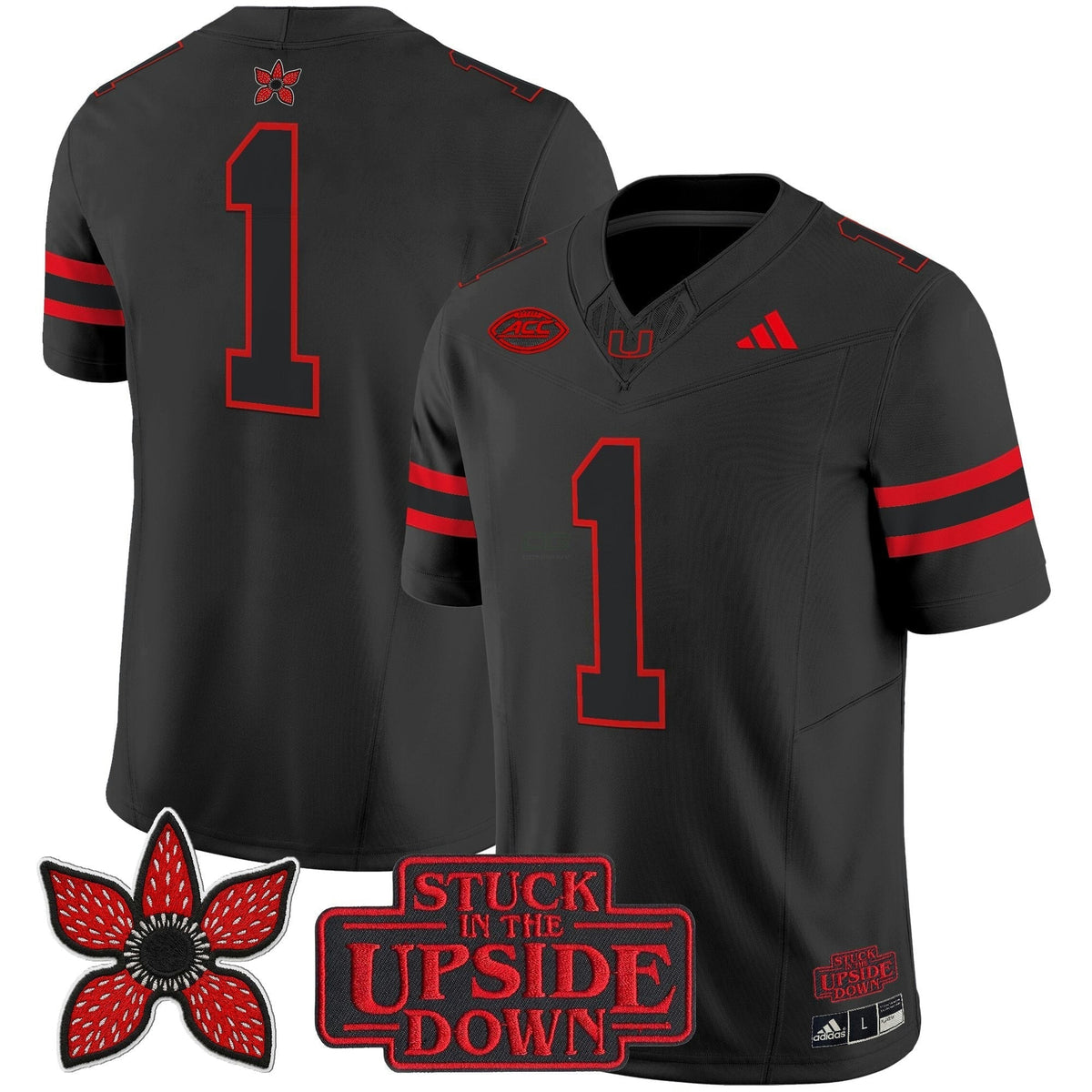NCAA Miami Hurricanes 'Stranger Things Edition' Vapor Limited Jersey