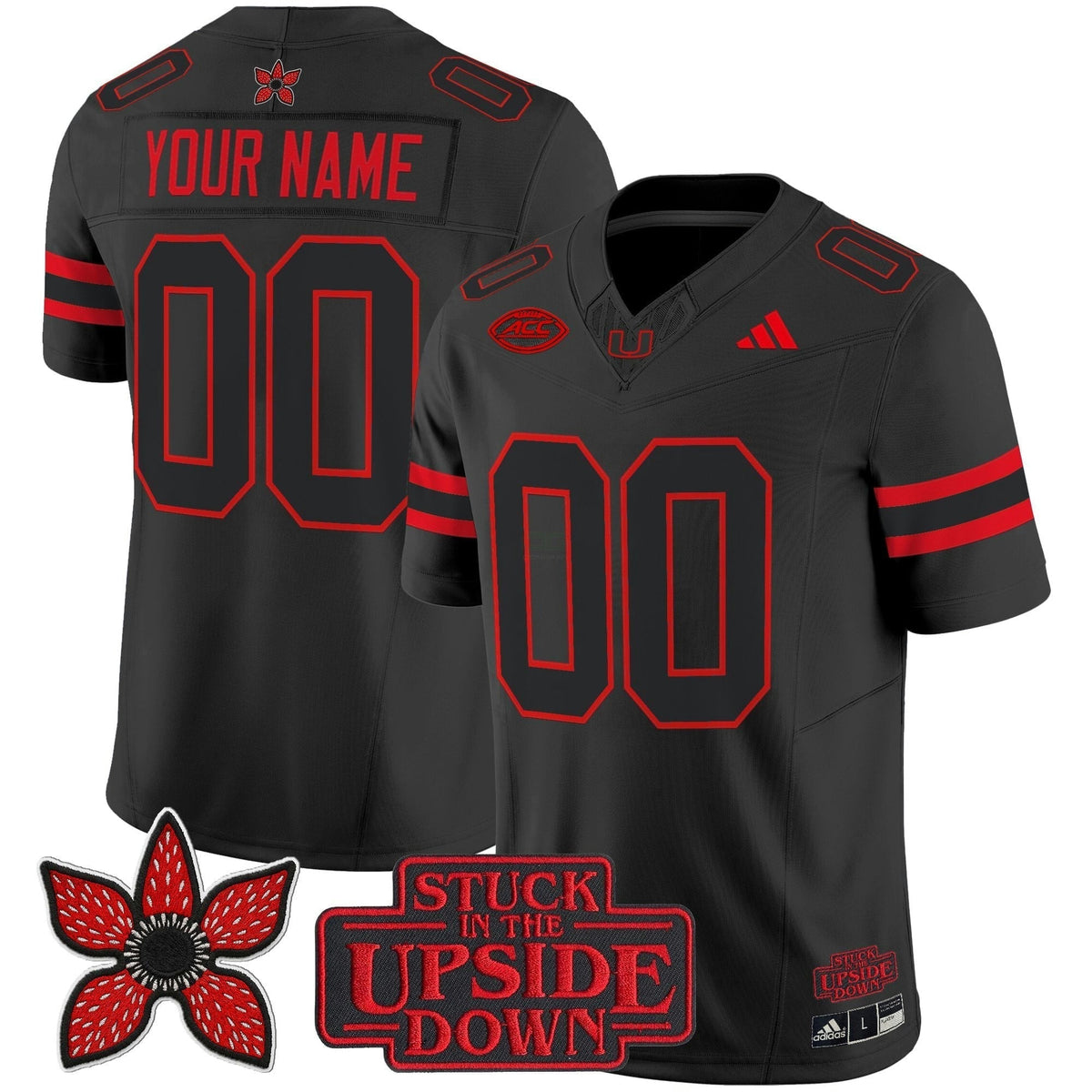 NCAA Miami Hurricanes 'Stranger Things Edition' Vapor Limited Jersey - Custom