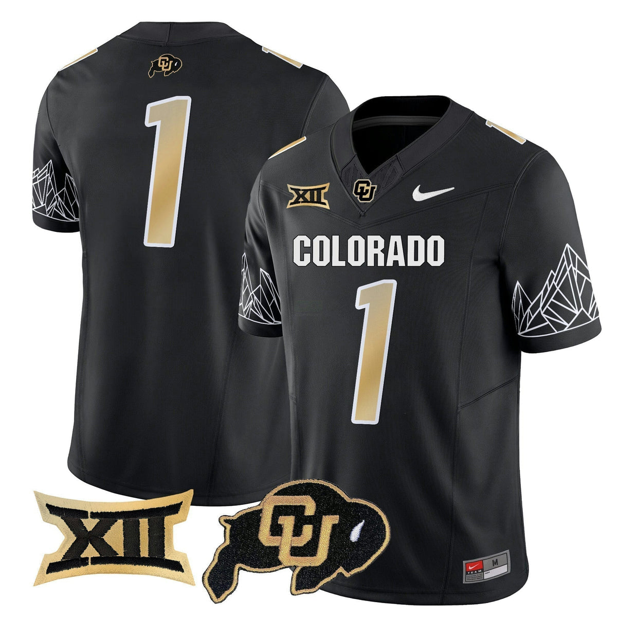 NCAA Vapor Limited Jersey V3 - Big 12 XII Patch