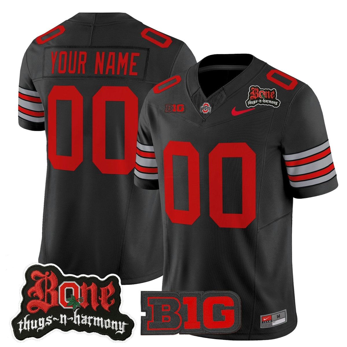 NCAA x Bone Thugs-N-Harmony Vapor Limited Jersey - Heritage Stripe Edition - Custom