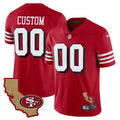 NFL 1994 California State Map Patch Throwback Jersey