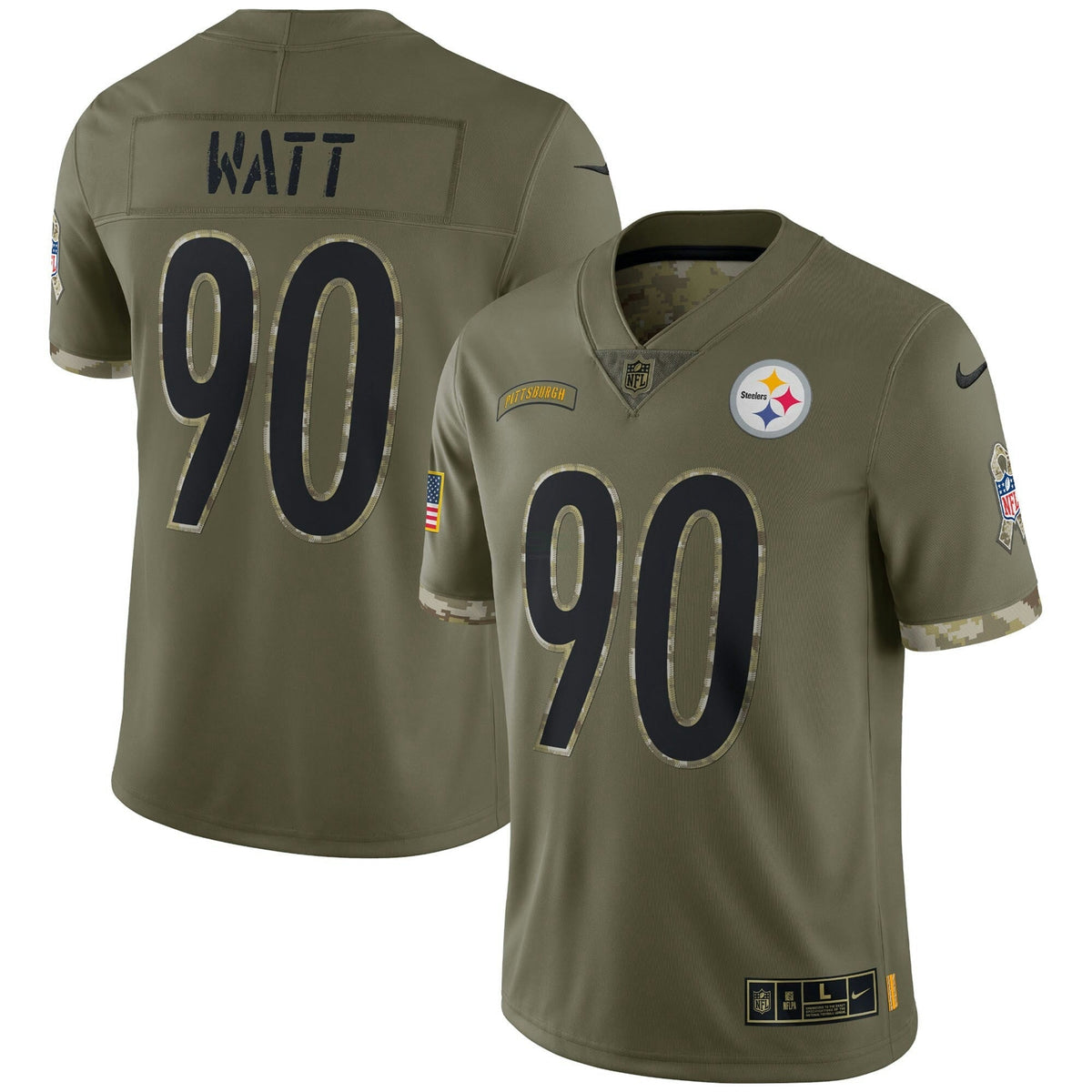 Jersey NFL 2022 Salute To Service Limited – Olive