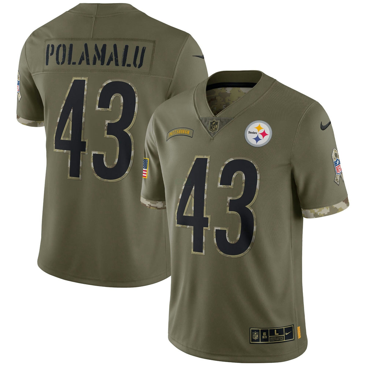 Jersey NFL 2022 Salute To Service Limited – Olive