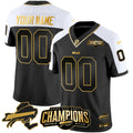 NFL 2023 AFC East Champions Patch Gold Vapor Jersey V2