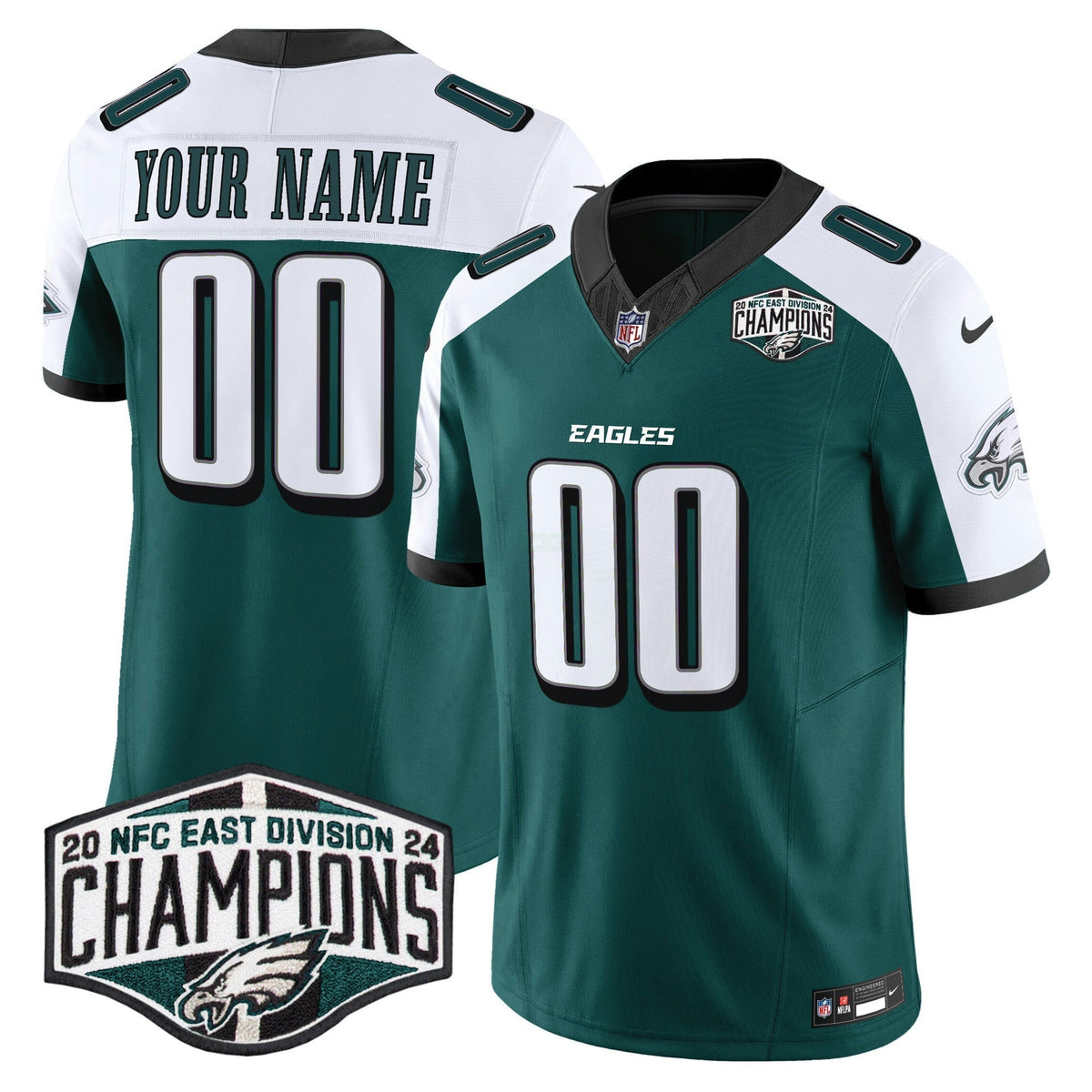 NFL 2024 NFC East Division Champions Vapor Limited Jersey