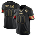NFL 75th Anniversary Patch Vapor Gold Jersey V2