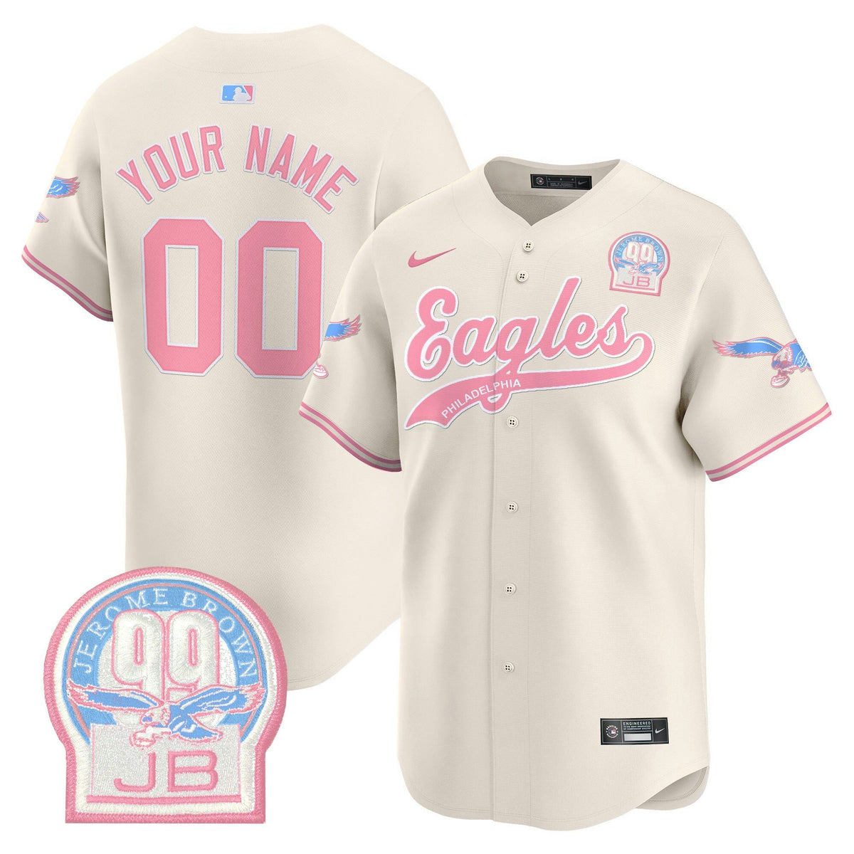 NFL Bubblegum Pink Vapor Premier Limited Jersey
