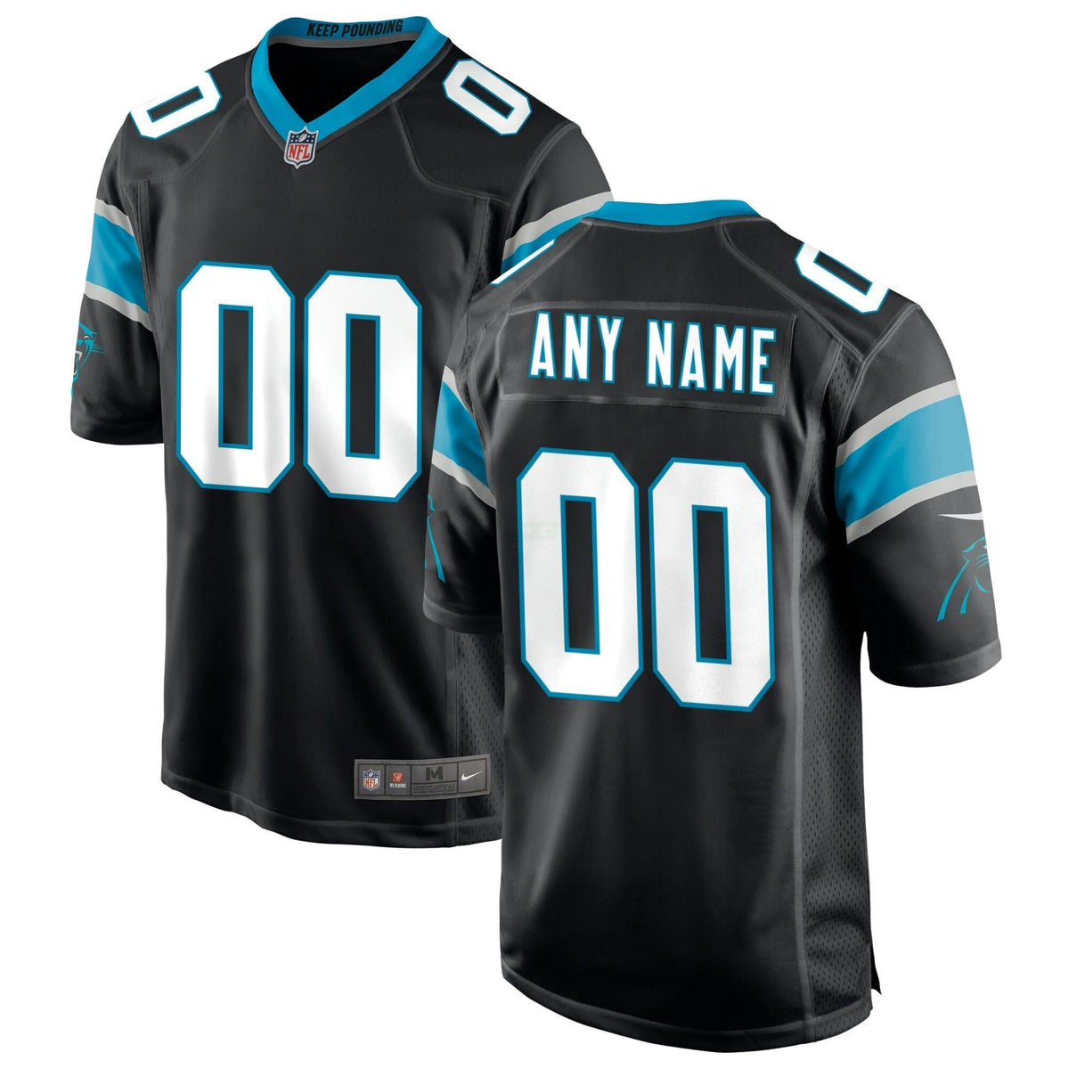 NFL Carolina Custom Name and Numbers Jersey Collection
