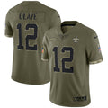 NFL Chris Olave New Orleans Salute To Service Jersey - Salute To Service