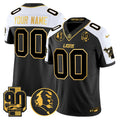 NFL Detroit 2024 90th & John Madden Patch Gold Vapor Limited Jersey