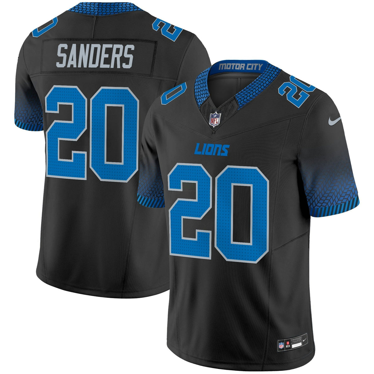 NFL Detroit 2024 Motor City Vapor Limited Jersey