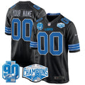 NFL Detroit 2024 NFC North Division Champions Patch Game Jersey