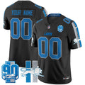 NFL Detroit Throwback 90th Year Patch Vapor Limited Jersey