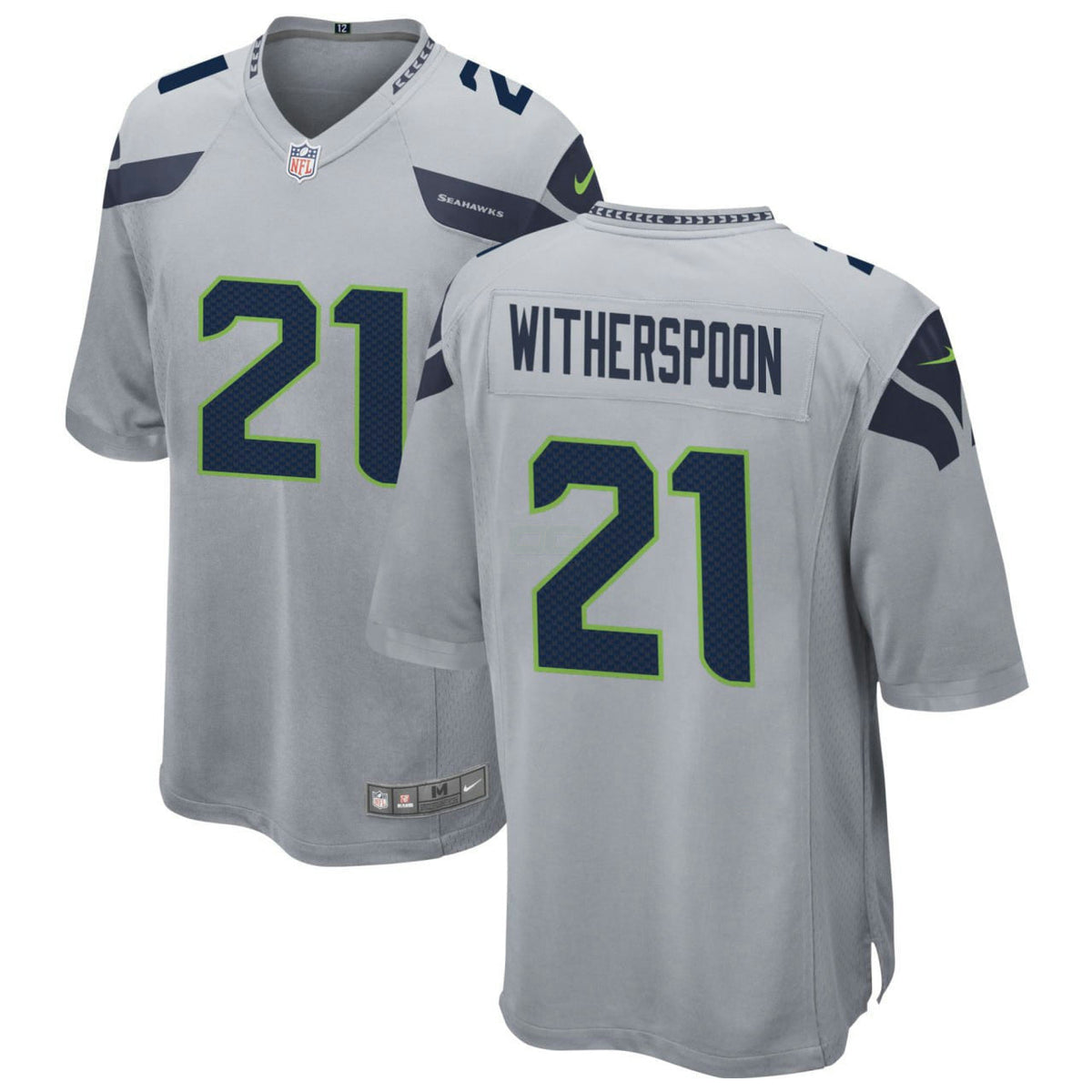 NFL Devon Witherspoon Seattle Gray Jersey - Gray