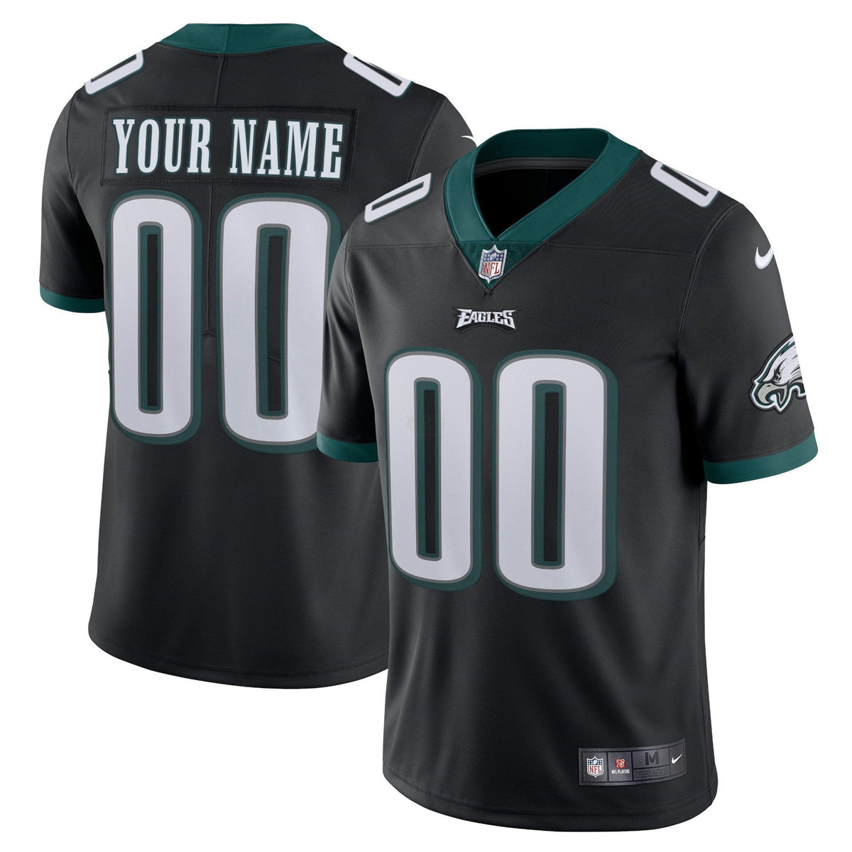 Jersey NFL Gold & Split Custom Name and Number