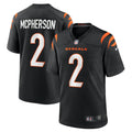 NFL Evan McPherson Cincinnati Black Jersey - Evan McPherson