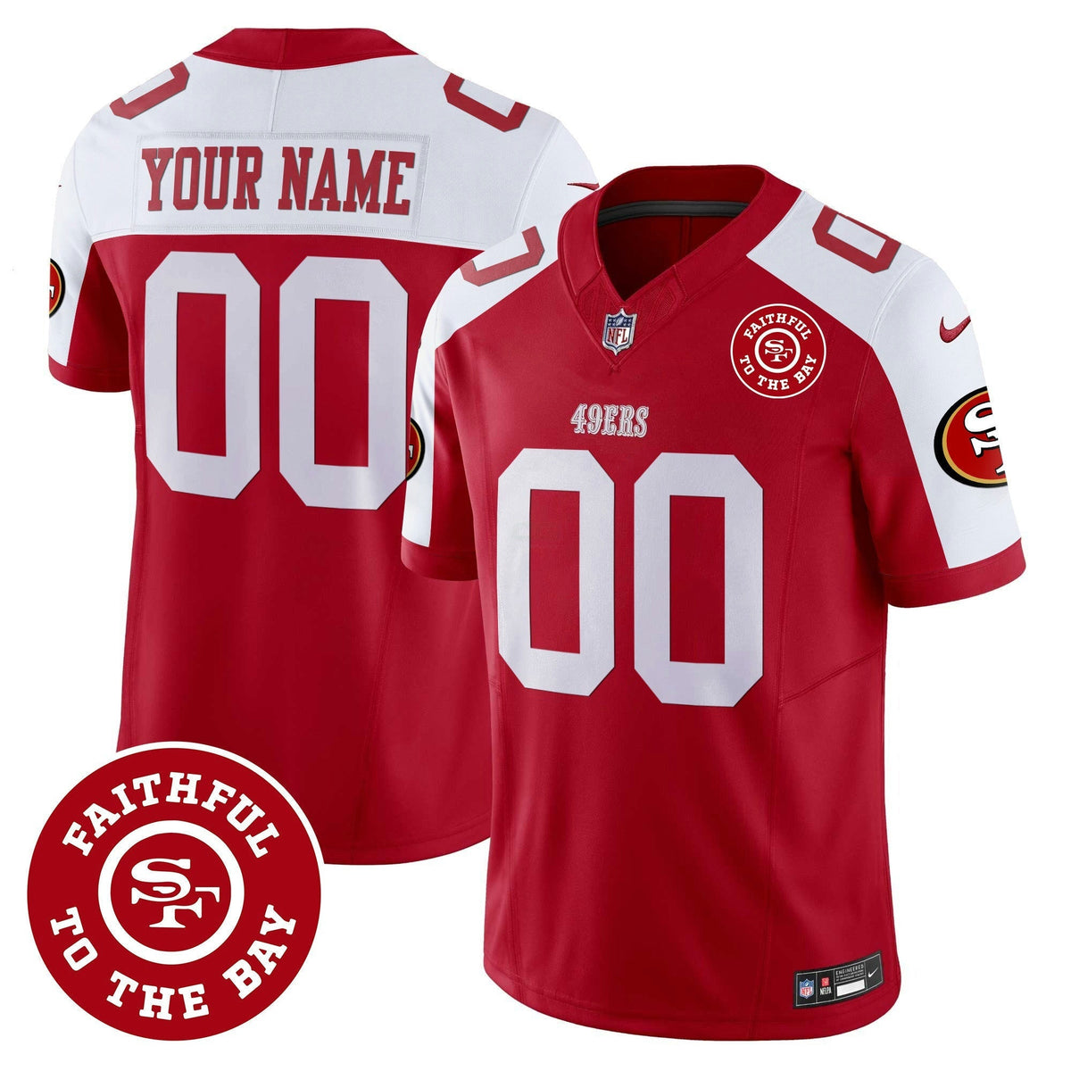 NFL Faithful To The Bay Patch Vapor Jersey
